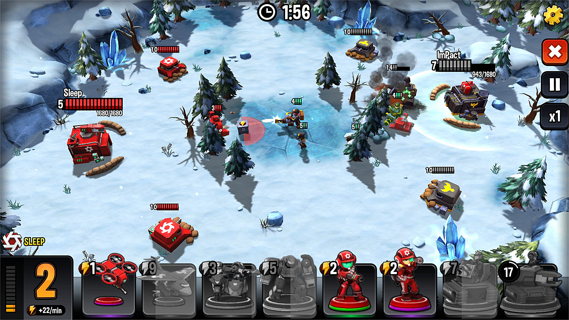 Mini Guns - In Game Screenshot